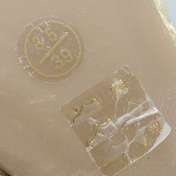 Colorful Wedge Sandals Women 8.5 Espadrille Shoes CL Laundry Bohemian 39 Spring - Picture 14 of 14